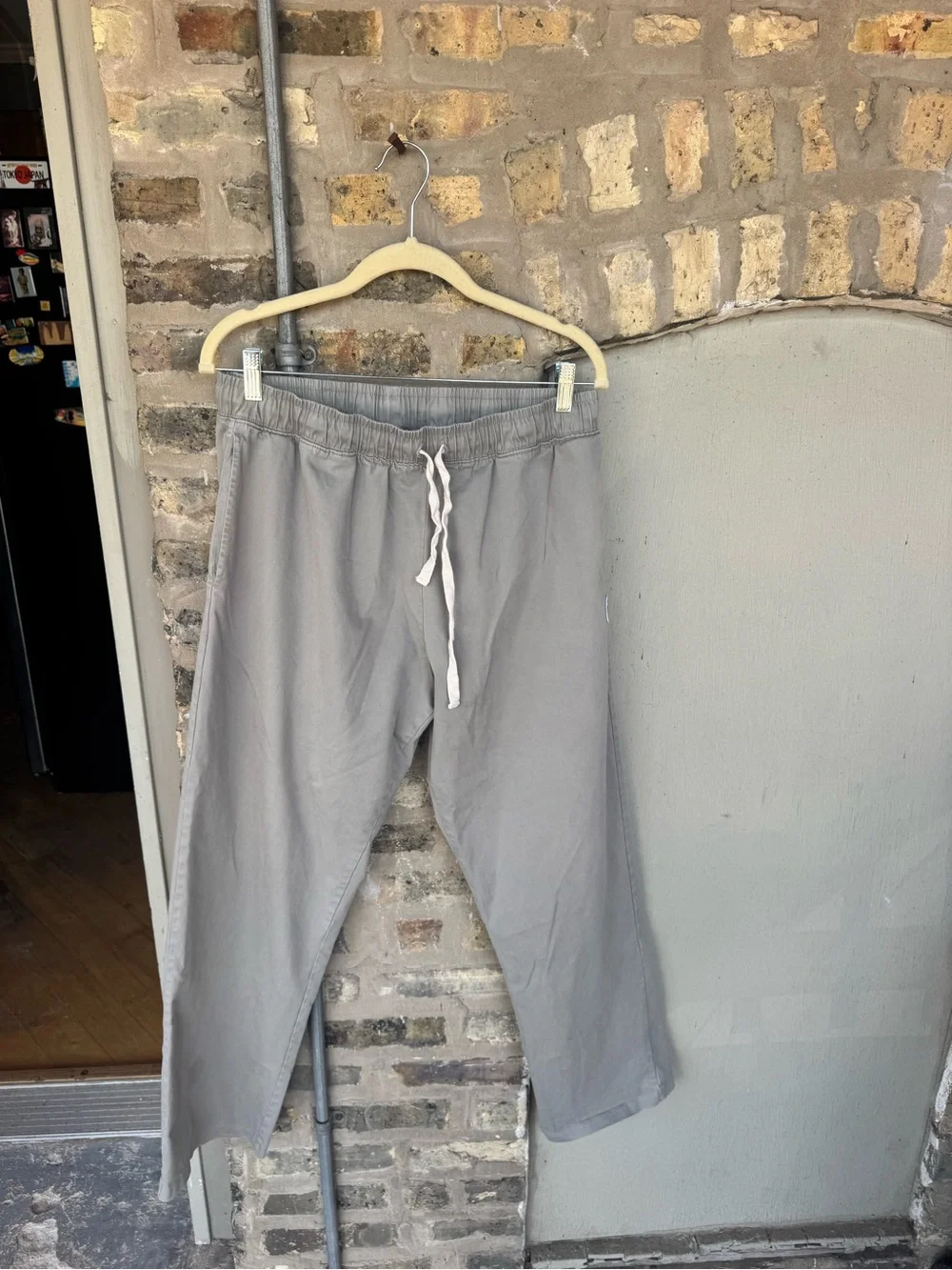 Standard Issue kaki Slacker Drawstring Pants